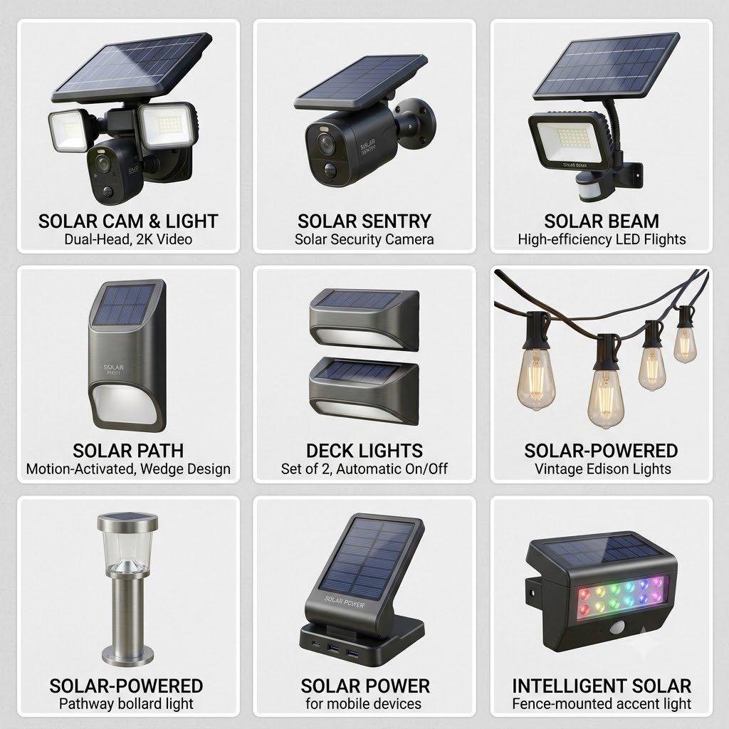 Solar Lights & Solar Camera