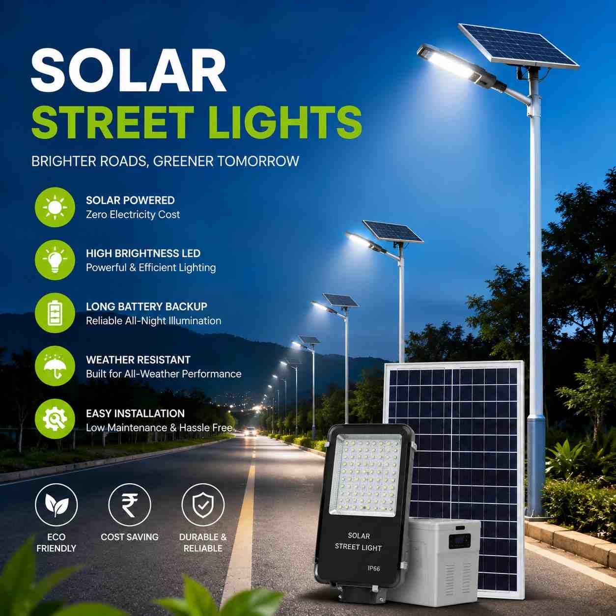 SOLAR STREET LGHTS category image