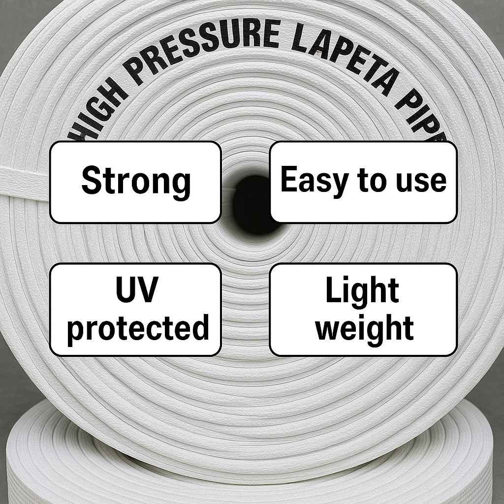 50 mm Hose pipe / Lapeta pipe 2 inch 200 ft thumbnail