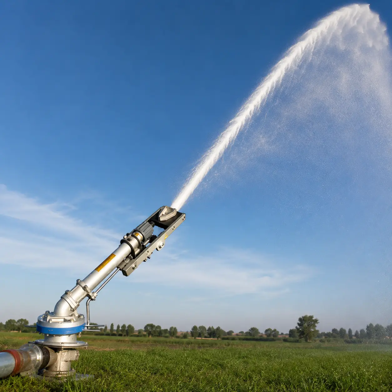 RAIN GUN 2 Inch Italian Flapper Rain Gun – Heavy Duty 400 FT Diameter Agriculture Sprinkler thumbnail