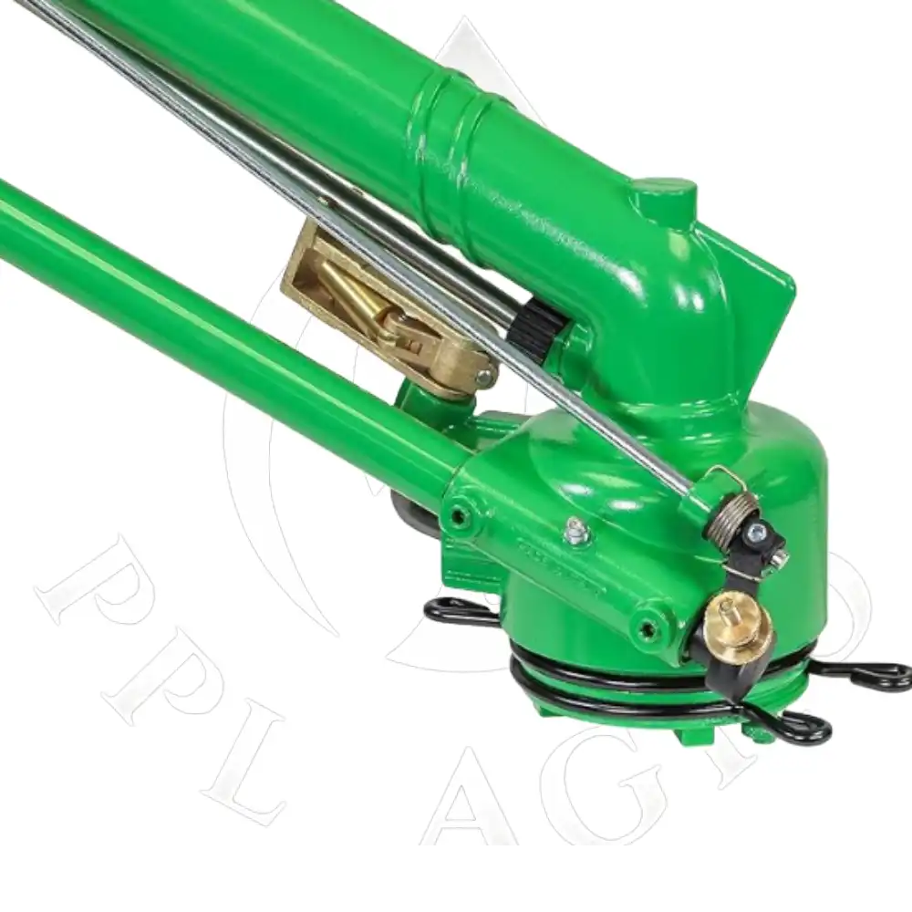 Italian 1.5 Inch Rain Gun Sprinkler With Heavy Duty Tripod Stand – 280 Ft Diameter Coverage | Gear Driven Agriculture Irrigation Rain Gun thumbnail