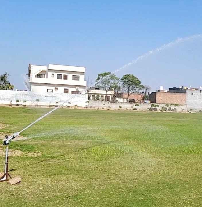 Automatic 1.25 Inch Rain Gun With 4 Leg Stand – 180 Ft Diameter Coverage | Heavy Duty Agriculture Irrigation Rain Gun thumbnail