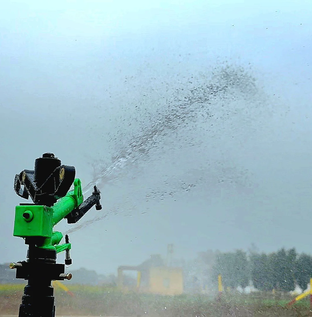1 Inch Premium PVC Rain Gun With Stand | 160 Ft Diameter Coverage thumbnail