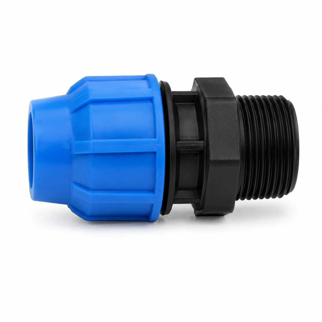 90 MM 3 INCH MTA (Male Thread Adapter ) Premium HDPE Compression Fittings for Irrigation & Water Supply Systems product image