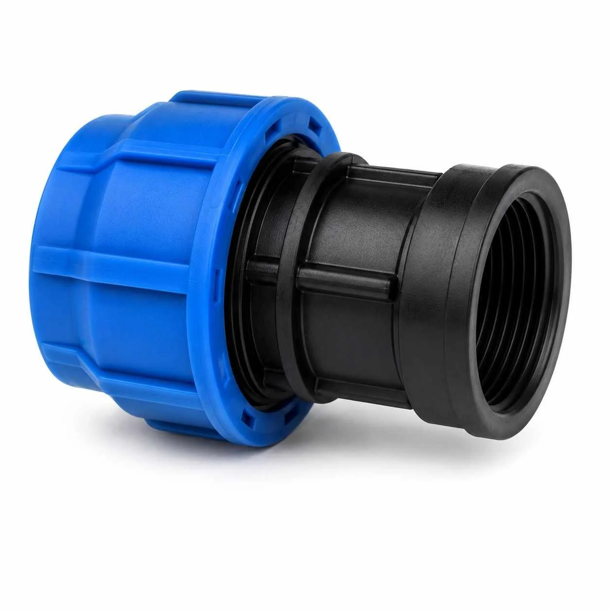 90 MM 3 INCH FTA (Female Threaded Adapter) Premium HDPE Compression Fittings for Irrigation & Water Supply Systems product image