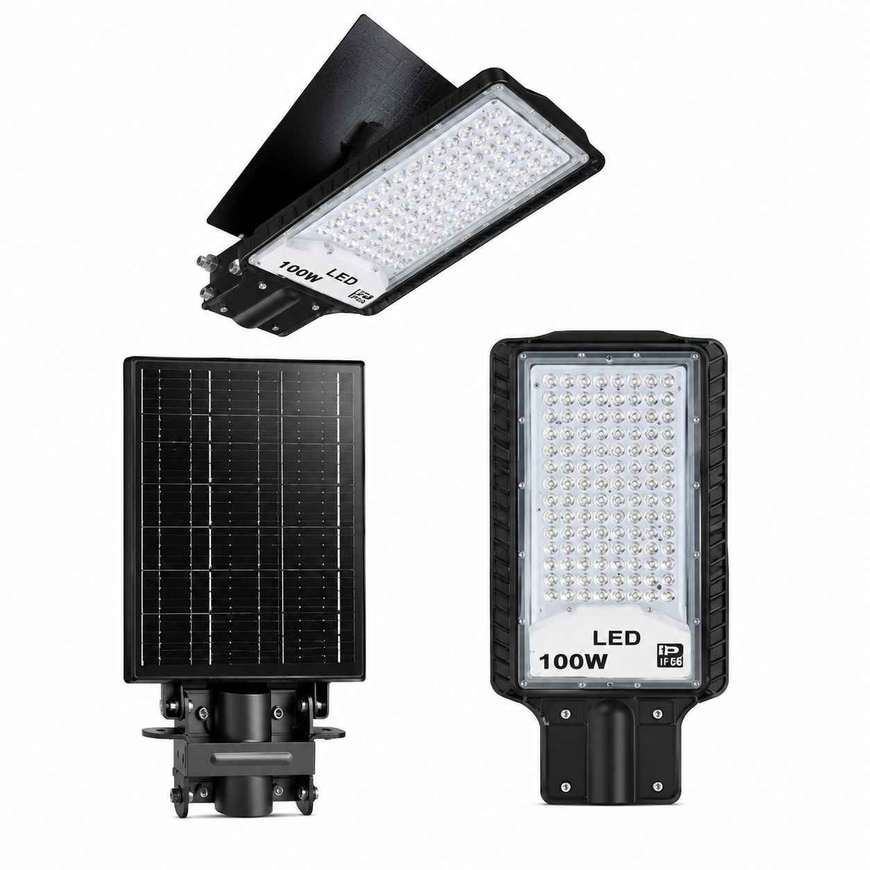 🌞 100W Solar All In One Street Light (Metal Body) | Remote Control | Motion Sensor | 2 Year Warranty thumbnail