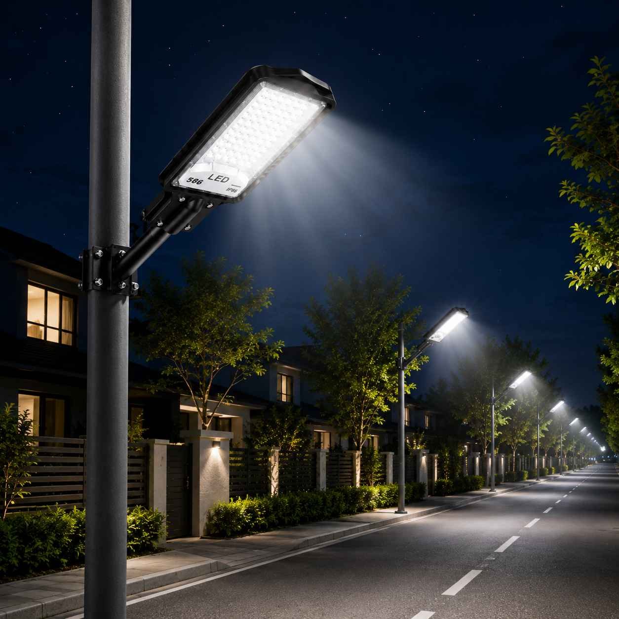 🌞 100W Solar All In One Street Light (Metal Body) | Remote Control | Motion Sensor | 2 Year Warranty thumbnail