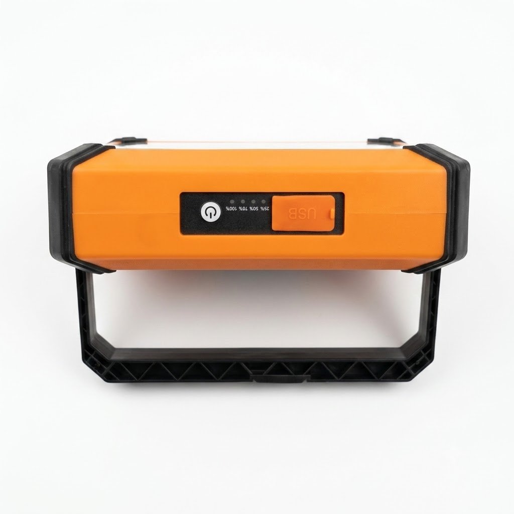 Portable 4-in-1 Magnetic Solar Work Light with Torch & Emergency Mode thumbnail