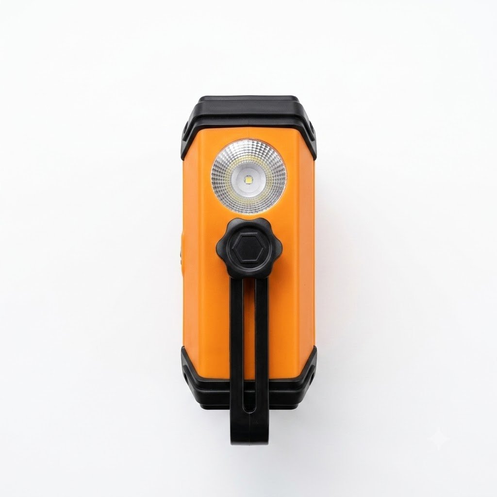 Portable 4-in-1 Magnetic Solar Work Light with Torch & Emergency Mode thumbnail