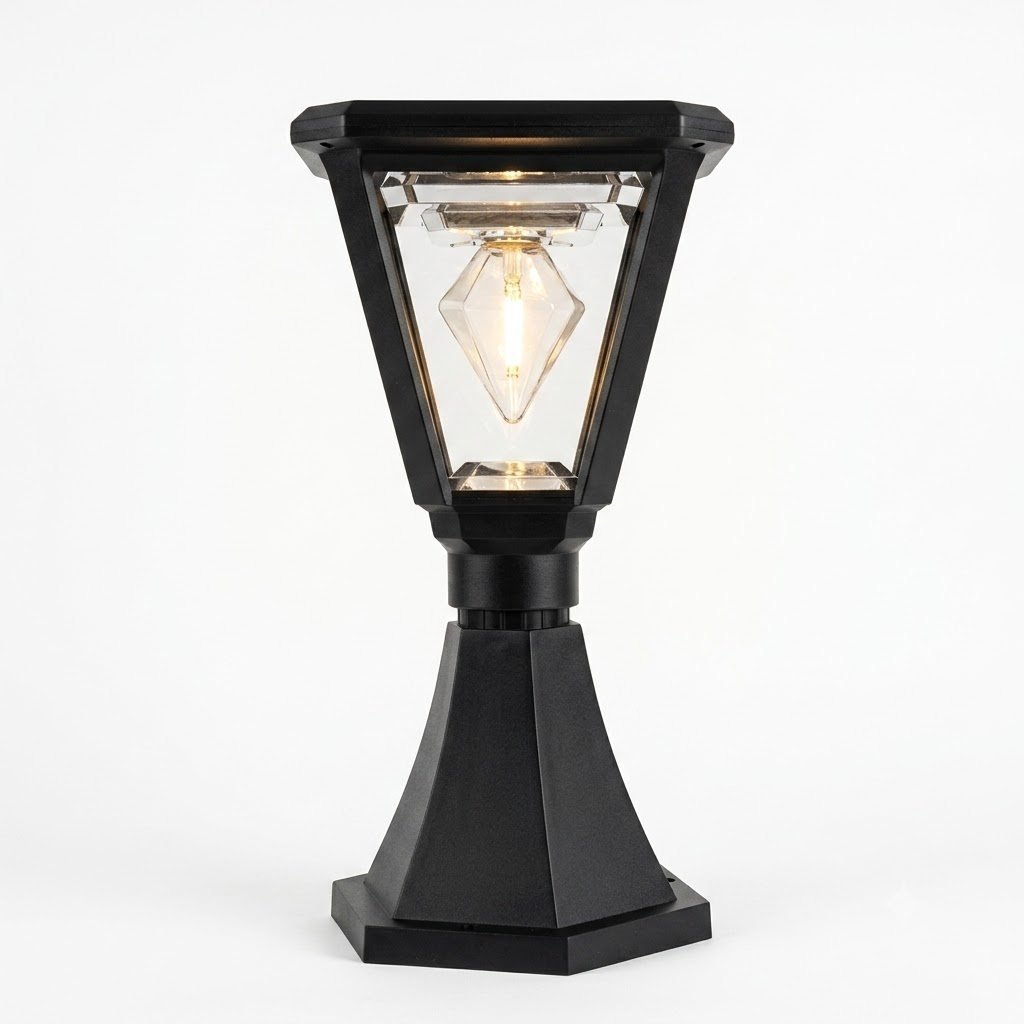 Solar Pillar Light – Diamond Tungsten Lamp | Warm White thumbnail