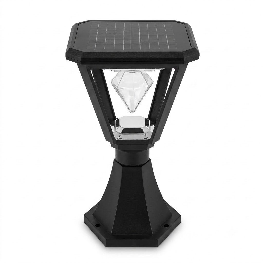 Solar Pillar Light – Diamond Tungsten Lamp | Warm White thumbnail