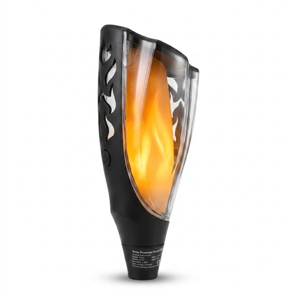 Solar Mashal Flickering Flame Garden Light (2 pc ) thumbnail