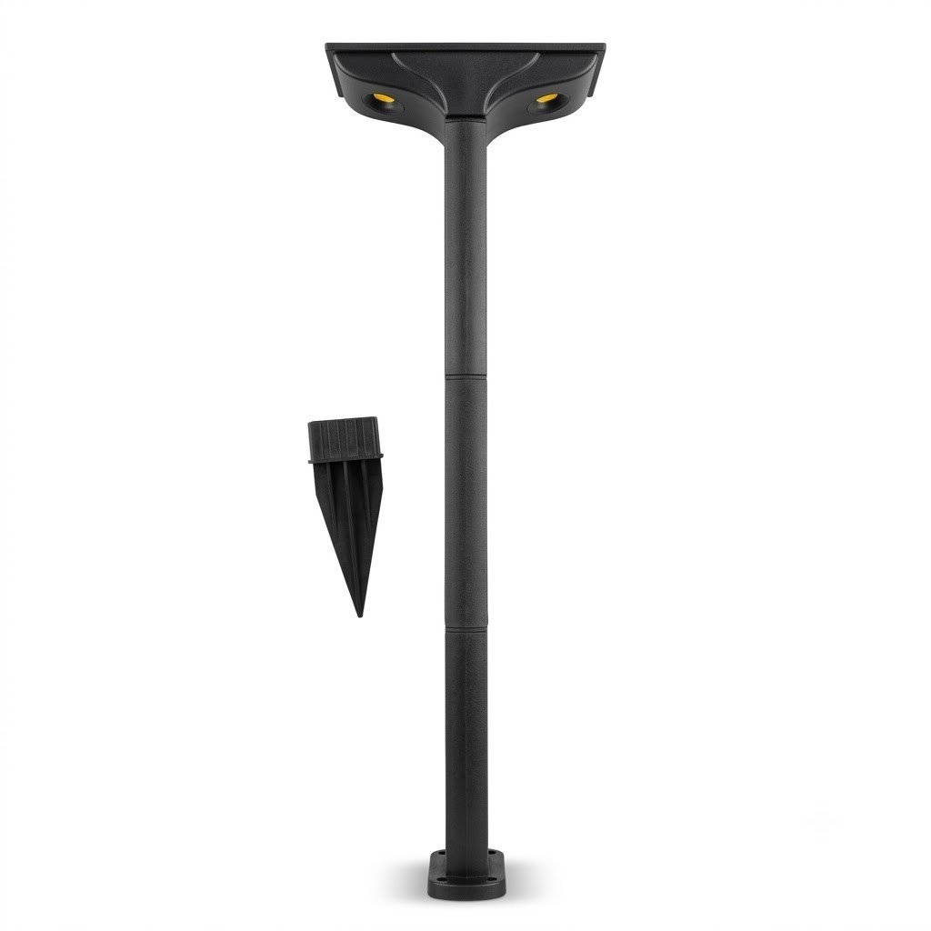 Solar Double Lens Pathway Garden Light ( 2 pc ) thumbnail