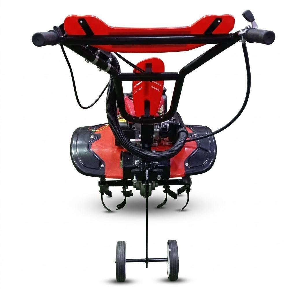 Heavy Duty 70cc 4-Stroke Mini Power Weeder with Electric Start & 16 Router Blades thumbnail