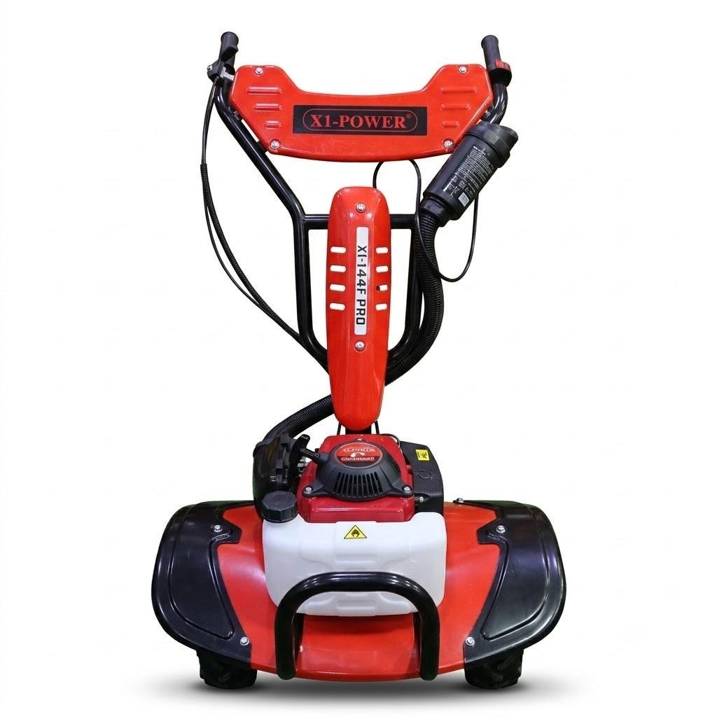 Heavy Duty 70cc 4-Stroke Mini Power Weeder with Electric Start & 16 Router Blades thumbnail