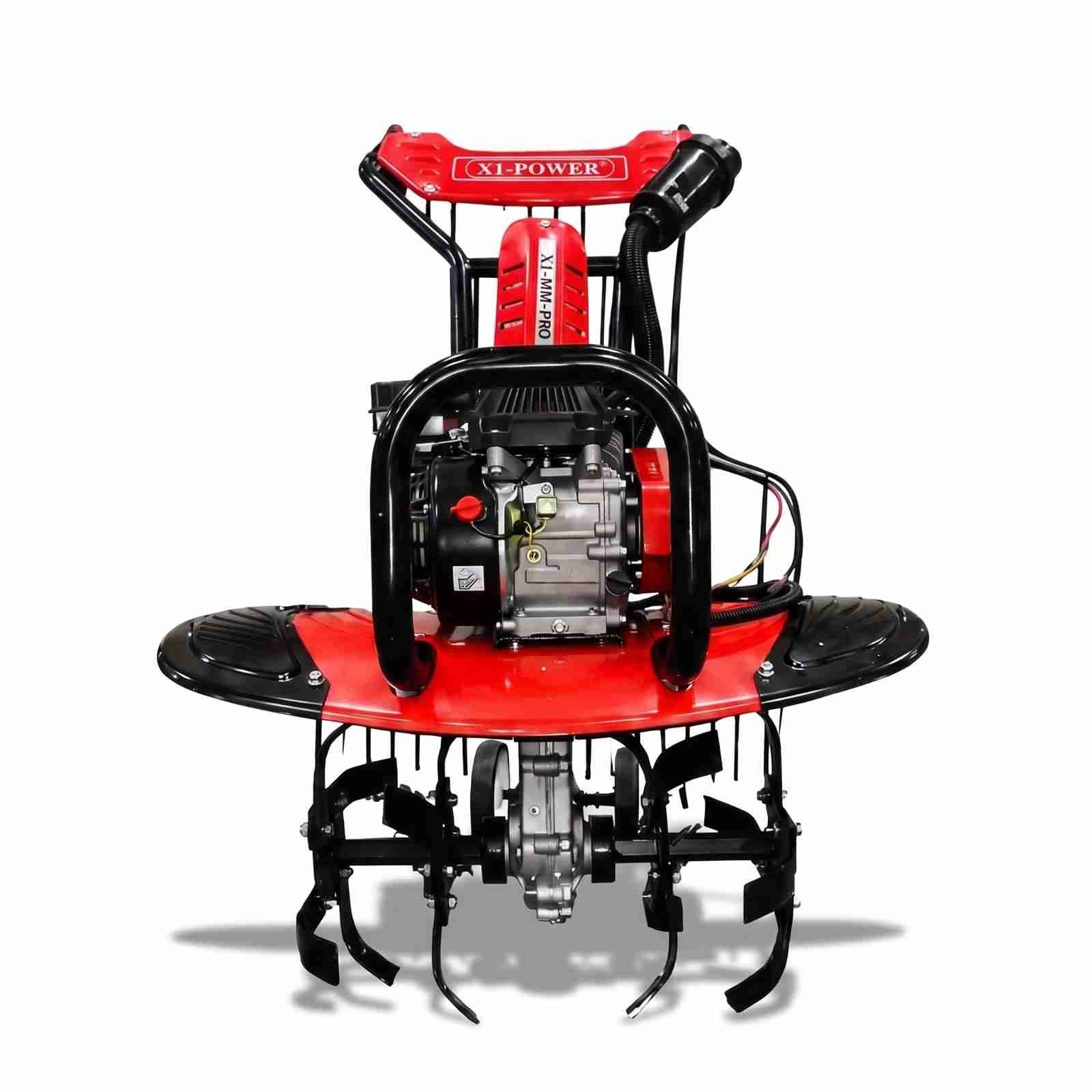 Heavy Duty 70cc 4-Stroke Mini Power Weeder with Electric Start & 16 Router Blades product image