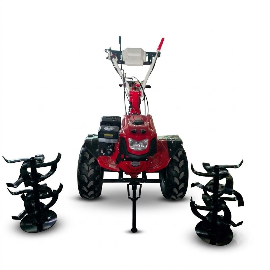 Model 1250 Petrol Power Cultivator with Dual Shocks & ATV Tyres thumbnail