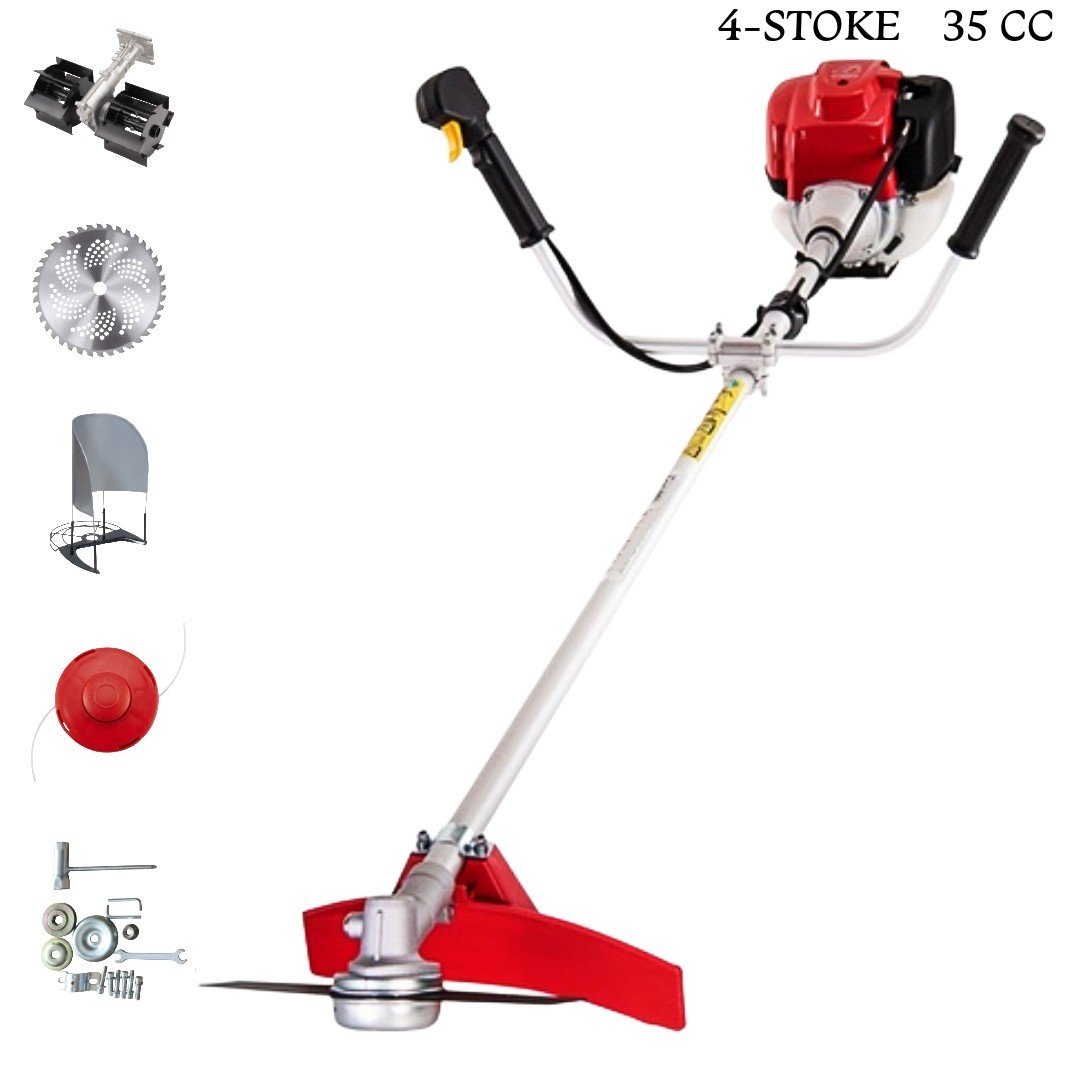 Heavy Duty 35CC 4-Stroke Petrol Crop Harvester with Harvester Attachment & Circular Blade product image