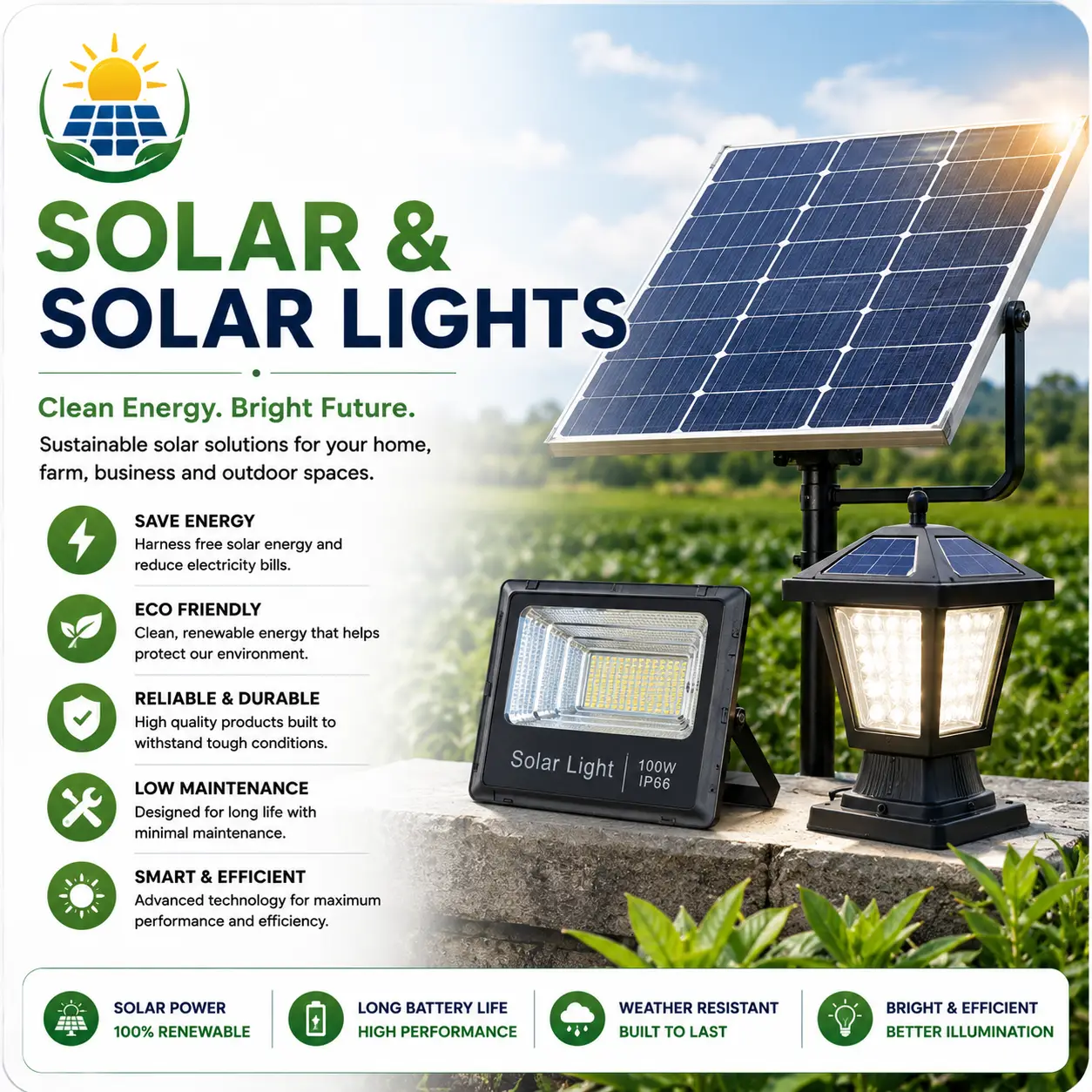 Solar & Solar Lights