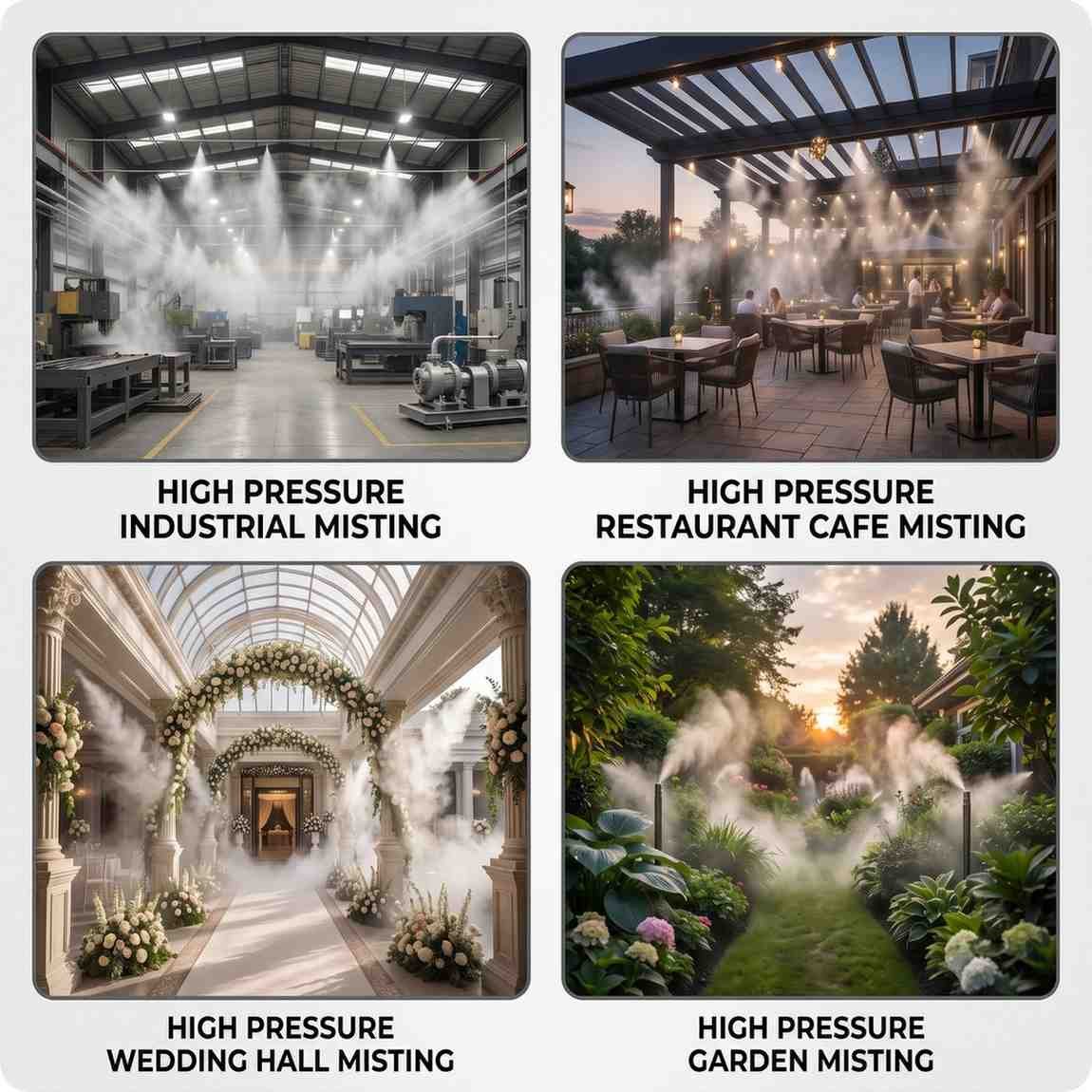 Ultra High Pressure Misting System
